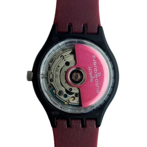Vintage Swatch Watch NEUTRONS STB400 1998 Rare Swiss Made Autoquartz New In Case - Picture 7 of 9